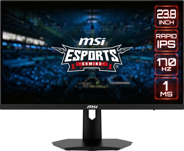 MSI G244F E2 23.8" FHD IPS LED black