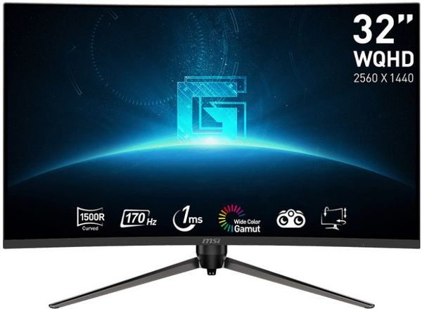 MSI G32CQ5P 32.0" WQHD VA LED black