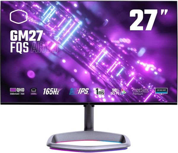 CoolerMaster GM27-FQS 27.0" QHD 165Hz FreeSync Flat Gaming
