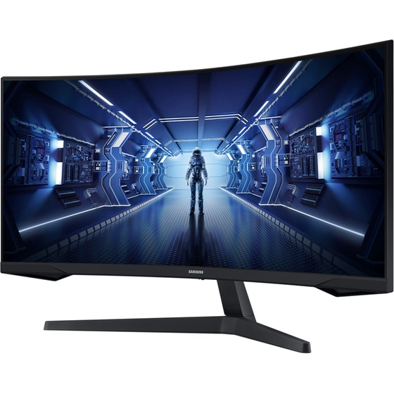 Samsung LC34G55TWWPXEN 34.0" G55T UWQHD- 165Hz Curved Odyssey Gaming Monitor - Image 2