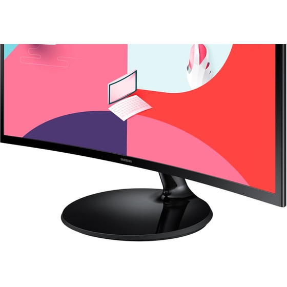 Samsung LS24C364EAUXEN 24.0" Curved Full HD 75Hz Black - Image 9
