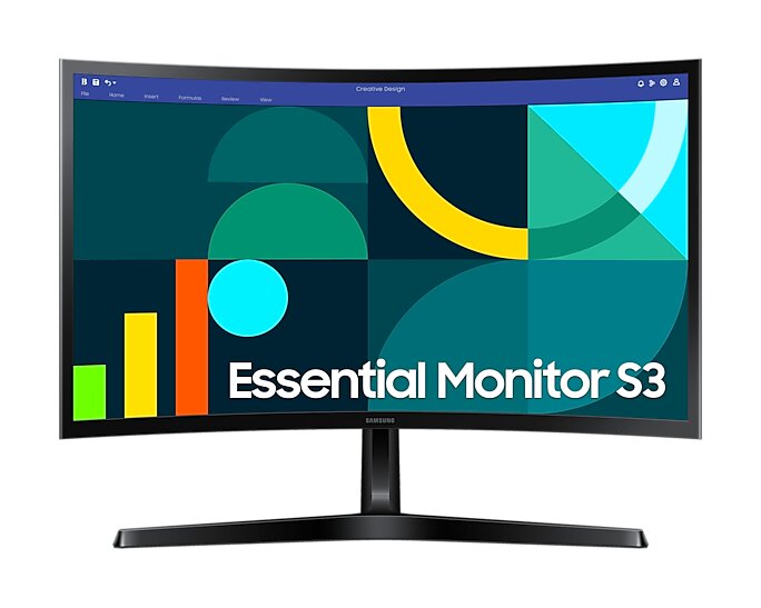 Samsung LS24D366GAUXEN 24.0" Essential Curved Monitor