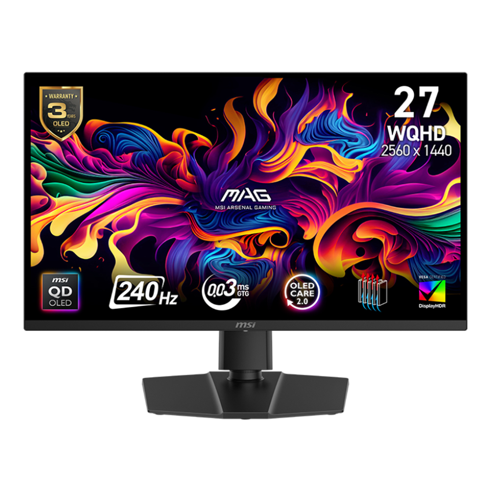 MSI MAG 271QP 27.0" QD-OLED X24 WQHD black