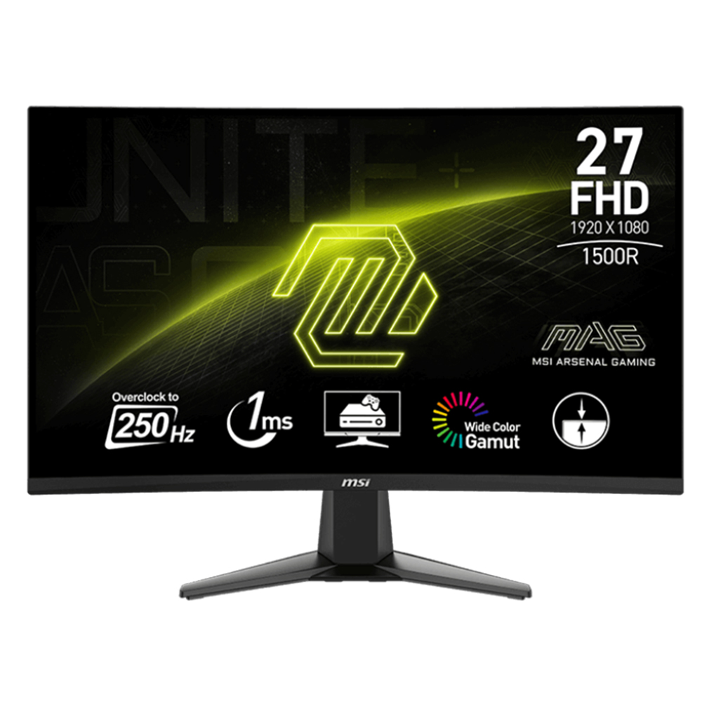 MSI MAG 27C6X 27.0" FHD VA LED black
