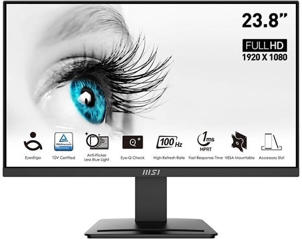 MSI MP2412 23.8" 100Hz Full HD VA Black