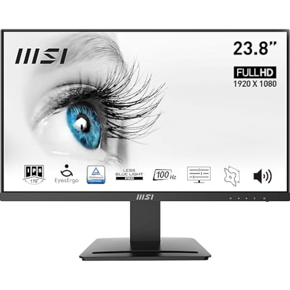 MSI MP243X 23.8" FHD IPS LED black