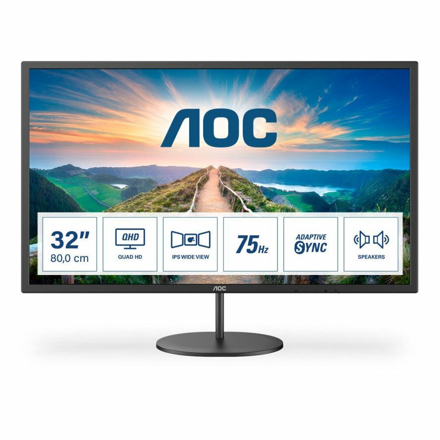 AOC Q32V4 32.0" Multimedia IPS QHD Monitor