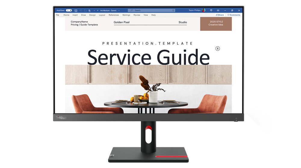 Lenovo S24I-30 24.0" Business Monitor