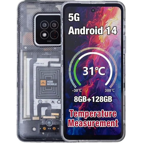 AGM X6 Phantom 128GB - Transparent