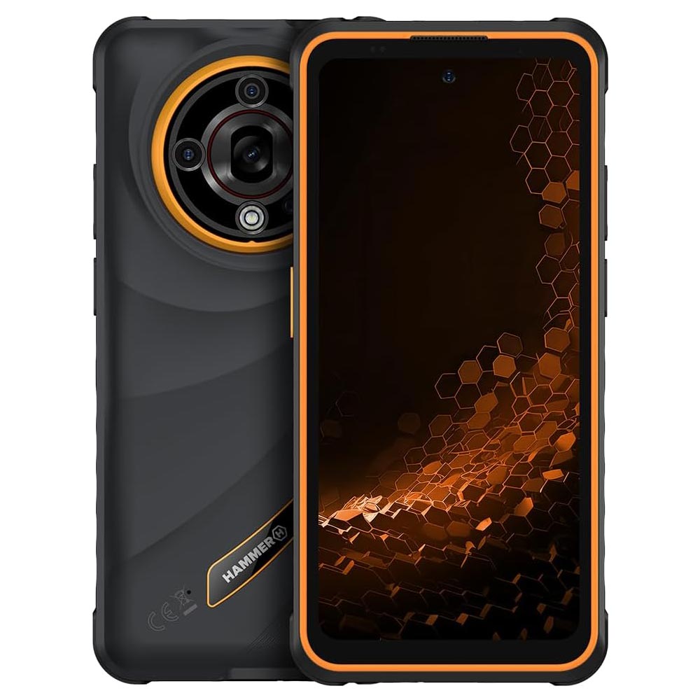 HAMMER Iron 6 128GB 5G - black/orange