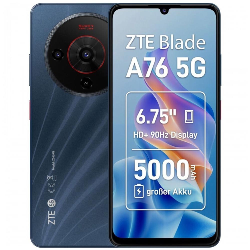 ZTE Blade A76 128GB 5G - black