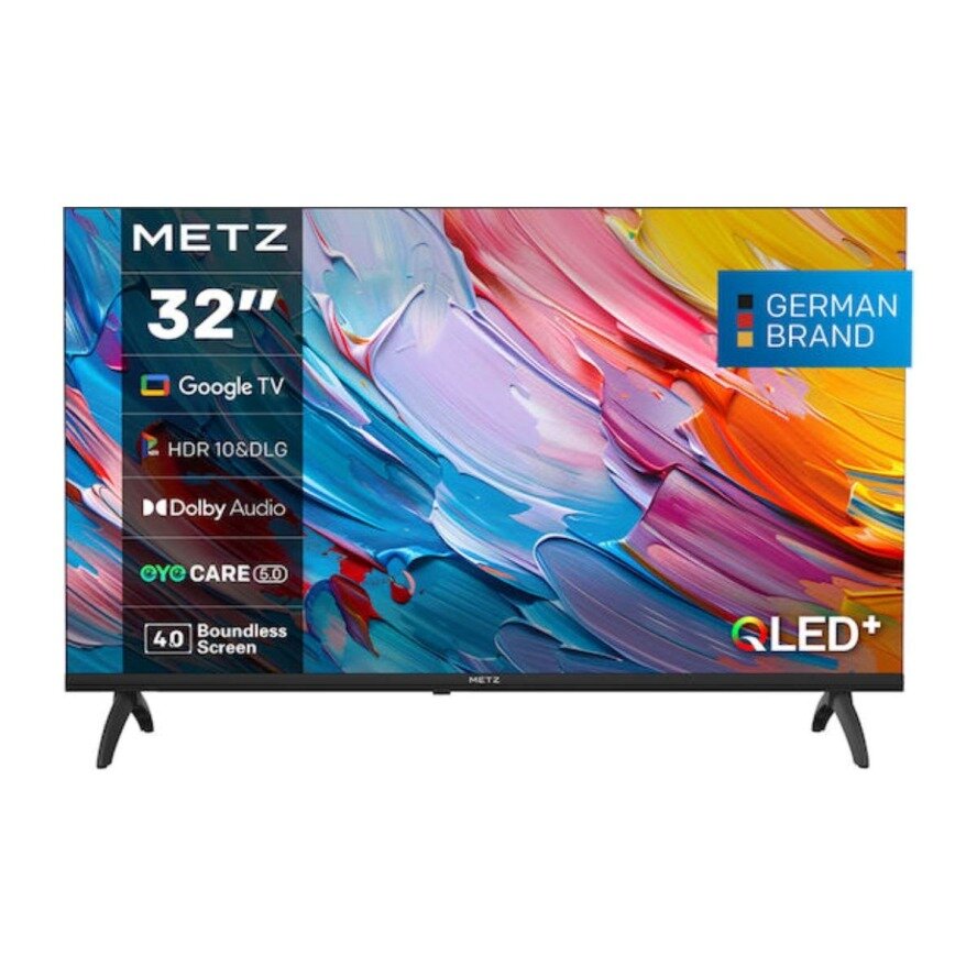 METZ 32MQF7000Z QLED HD Google TV, 32"