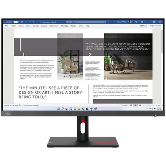 Lenovo ThinkVision S27i-30 27'' FHD IPS Flat 100Hz 6ms (4ms Extreme Mode)