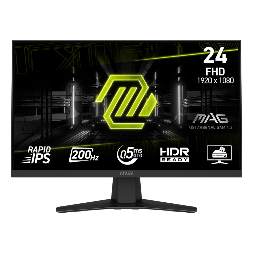 MSI MAG 244F Gaming monitor 23.6"  Full HD IPS 200Hz 0.5 ms