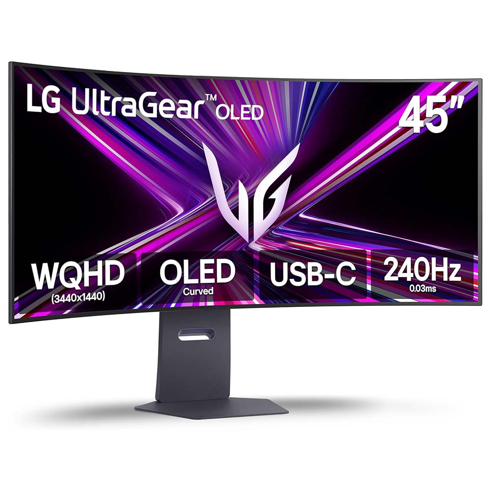 LG UltraGear 45GX900A-B  Gaming Monitor 45" WQHD OLED Curved 240Hz 0.03ms